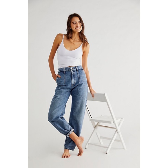 AGOLDE Darted Balloon Baggy Tapered Jeans - Picture 7 of 7